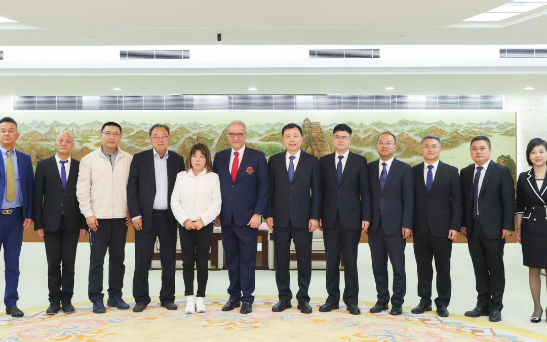 IDBF President Claudio Schermi – cultural visit to World Dragon Boat City Wenzhou China