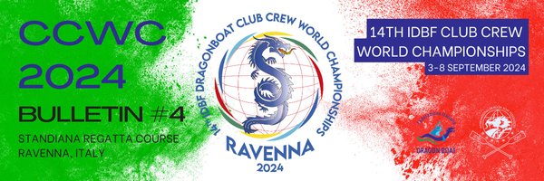 14th IDBF Club Crew World Championships – Bulletin 4