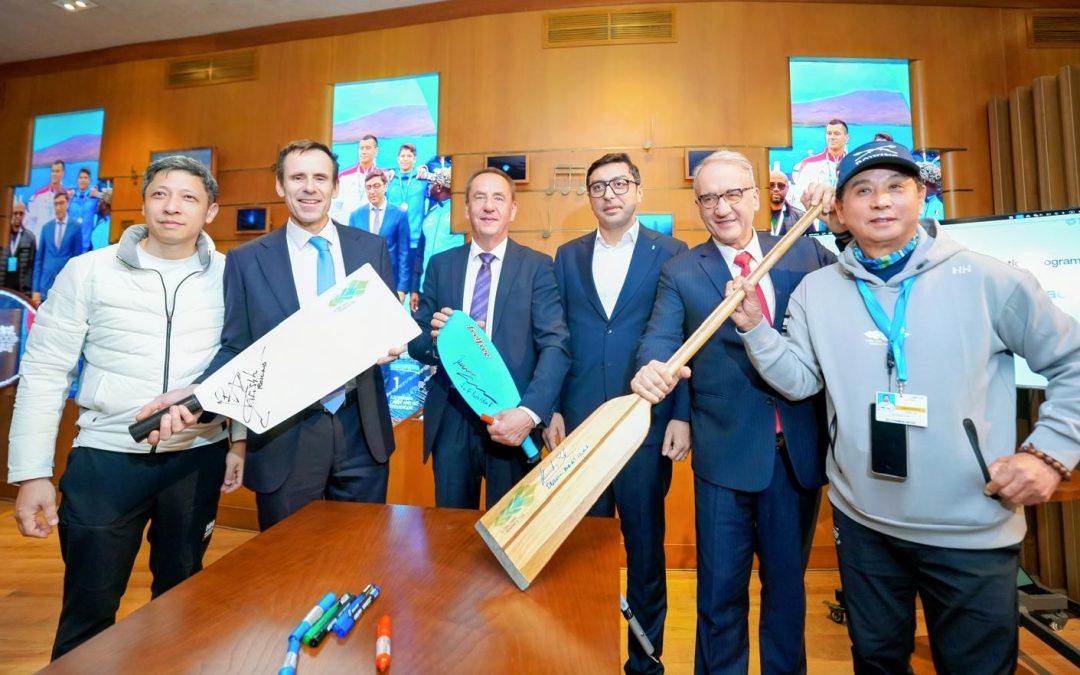 Global Canal Rowing Action (GCRA) concludes in Baku strengthening collaboration with IDBF to fight Climate Change