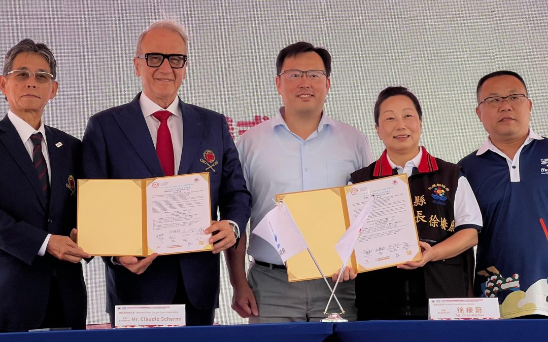Hualien Signs MoU to Host the 2026 IDBF Club Crew World Championships